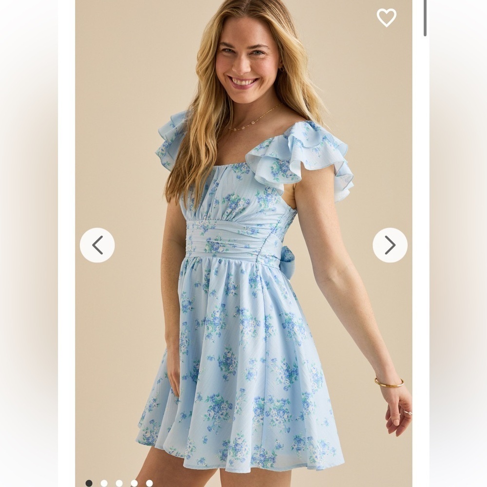 New with tags Altar’d state Emma floral mini dress
